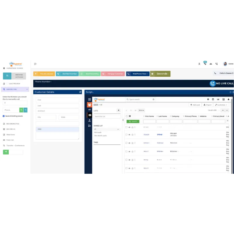 VICIdial Integration with CRM