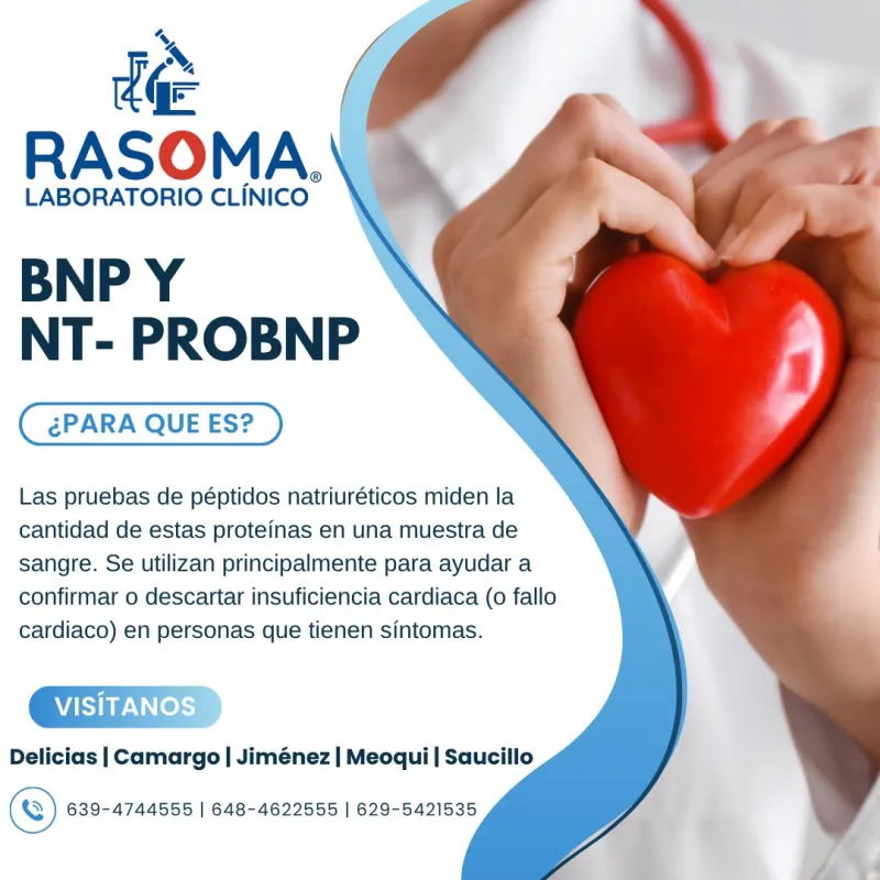 BNP y NT-proBNP (Evaluación de Insuficiencia Cardíaca)