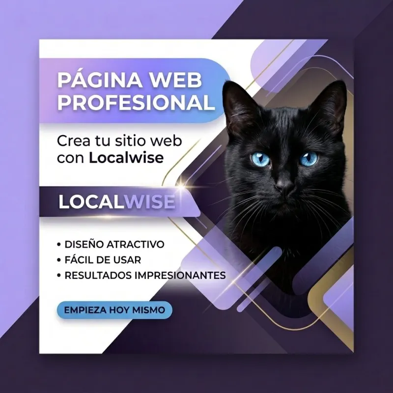 Diseño de página web con la plataforma Localwise
